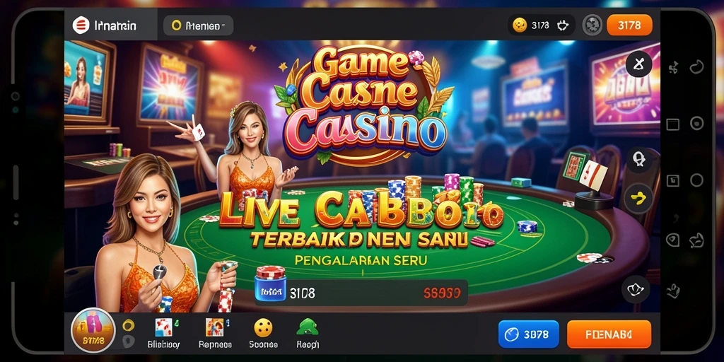 Tangkapan layar menarik dari gameplay Live Casino 3178.
