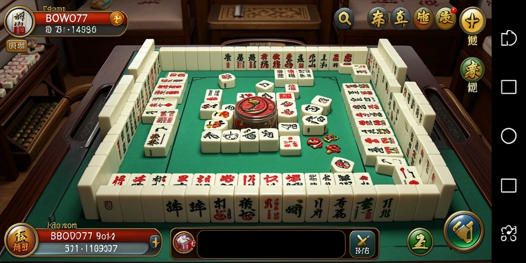Gameplay seru Mahjong di BOWO77 dengan desain menarik.