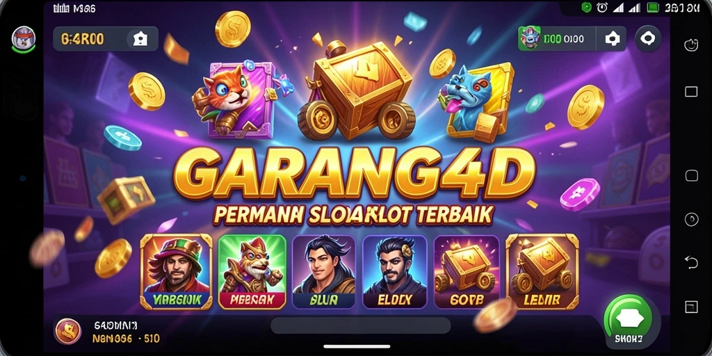 Tampilan gameplay GARANG4D dengan grafik slot yang menarik.