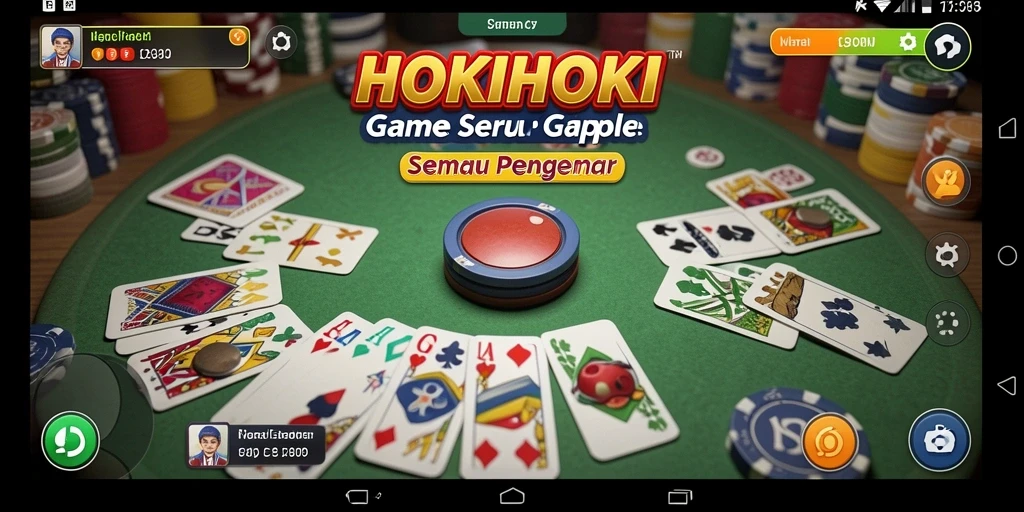 Screenshot gameplay HOKIHOKI yang seru dan interaktif.