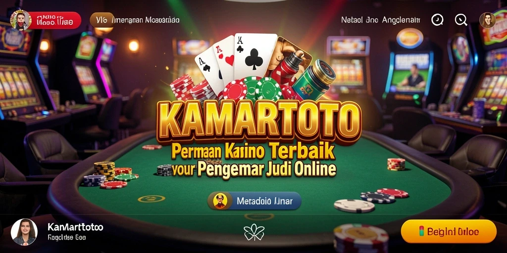 Screenshot KAMARTOTO menampilkan aksi seru dalam permainan Kasino.