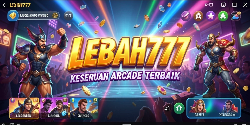 Tangkapan layar gameplay seru dari LEBAH777.