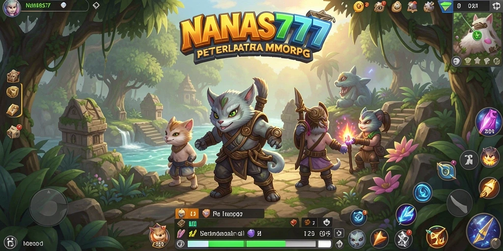 Tampilan gameplay NANAS777 yang menarik dengan aksi seru dan grafis yang menawan.