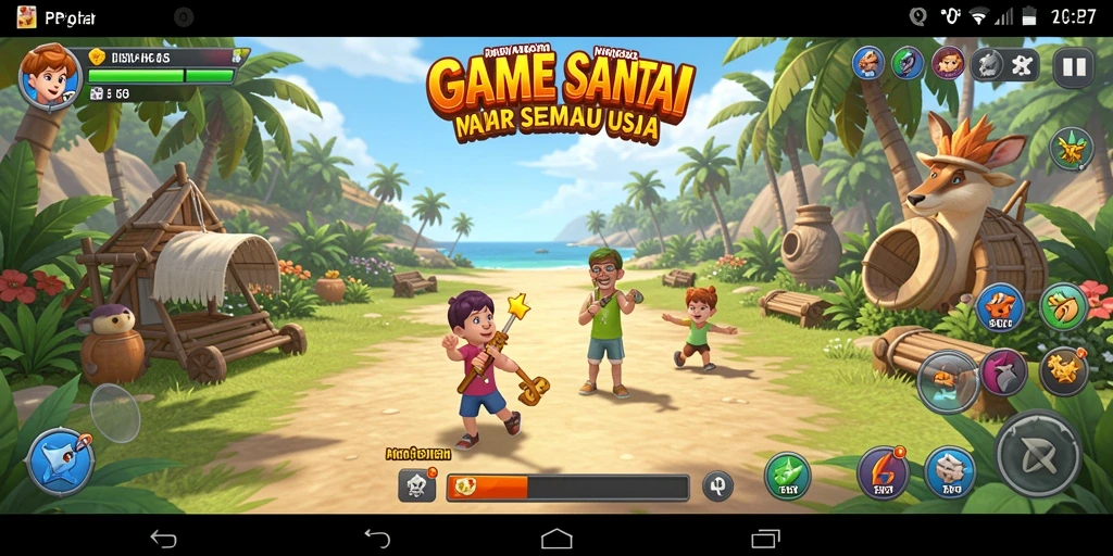 Screenshot gameplay PP7 menampilkan tentang keseruan permainan Casual yang mengasyikkan.