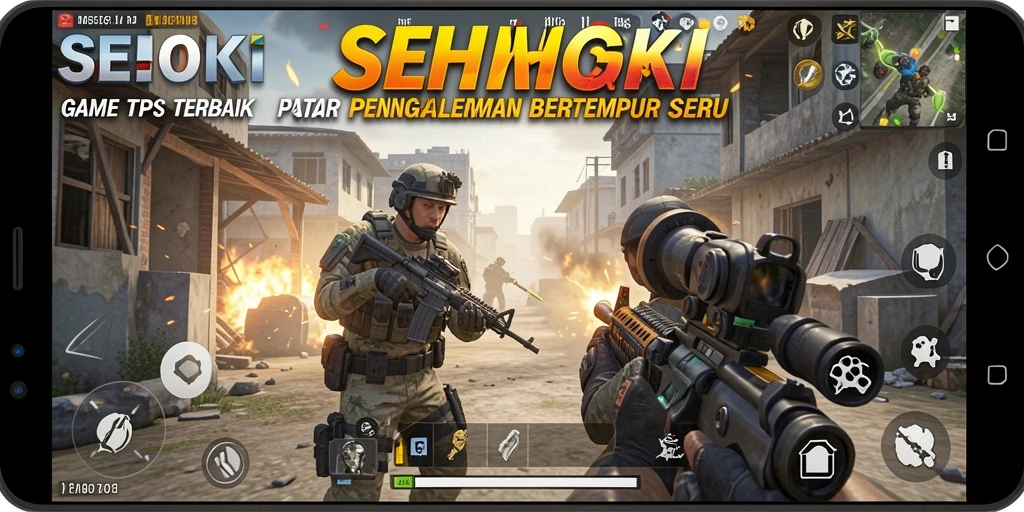 Tampilan layar permainan SEHOKI yang menegangkan dan penuh aksi.