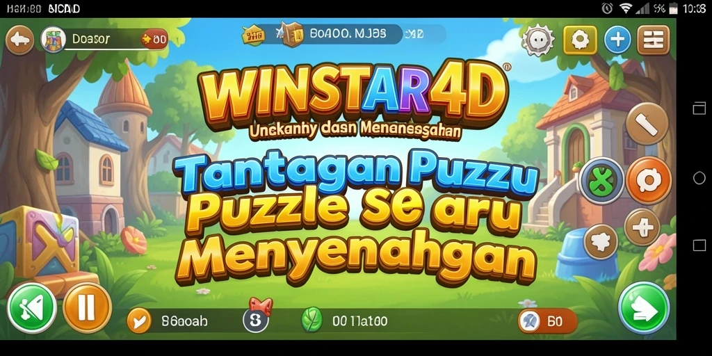 Tampilan gameplay <strong>WINSTAR4D</strong> yang memikat dengan tantangan puzzle seru.